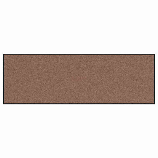 vidaXL Χαλάκι Εξώπορτας Καφέ και Μαύρο 60 x 180 cm