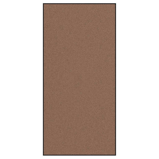 vidaXL Χαλάκι Εξώπορτας Καφέ και Μαύρο 120 x 250 cm