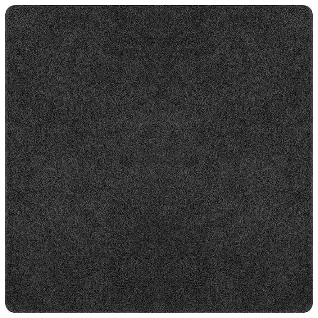 vidaXL Χαλί Σκούρο Γκρι 120 x 120 cm Πολυπροπυλένιο