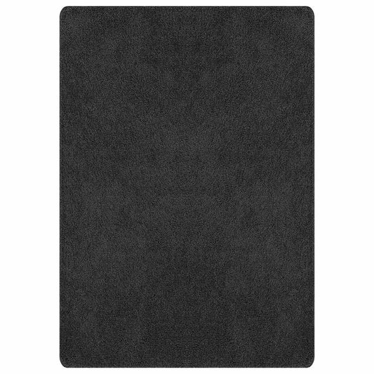 vidaXL Αντιολισθητικό Σαγκί Χαλάκι Σκούρο γκρι 240 x 340 εκ. PP