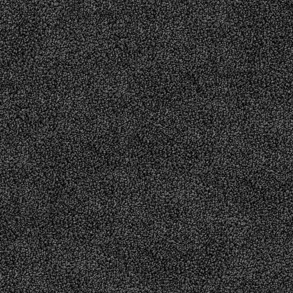 vidaXL Αντιολισθητικό Σαγκί Χαλάκι Σκούρο Γκρι 90 x 90 cm PP