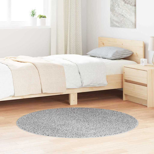 vidaXL Χαλί Γκρι 120 x 120 cm Πολυπροπυλένιο