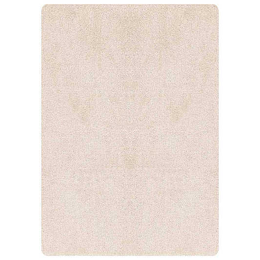 vidaXL Αντιολισθητικό Σαγκί Χαλάκι Κρεμ 240 x 340 εκ. PP