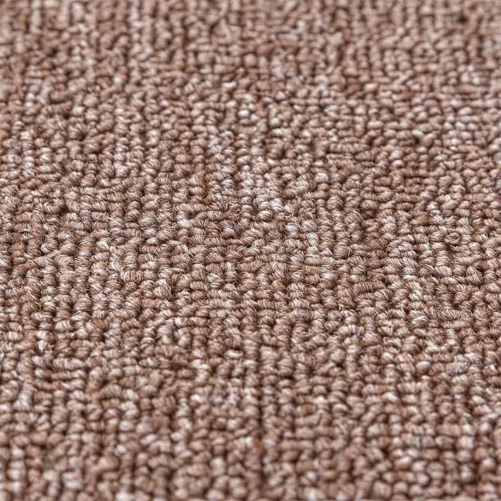 vidaXL Χαλιά Σκαλοπατιών Αντιολισθητικά 15 pcs Ανοιχτό καφέ 60 x 25 cm