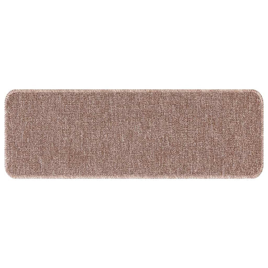 vidaXL Σκαλοπάτια 15 pcs Ανοιχτό καφέ 60 x 25 cm Πολυπροπυλένιο