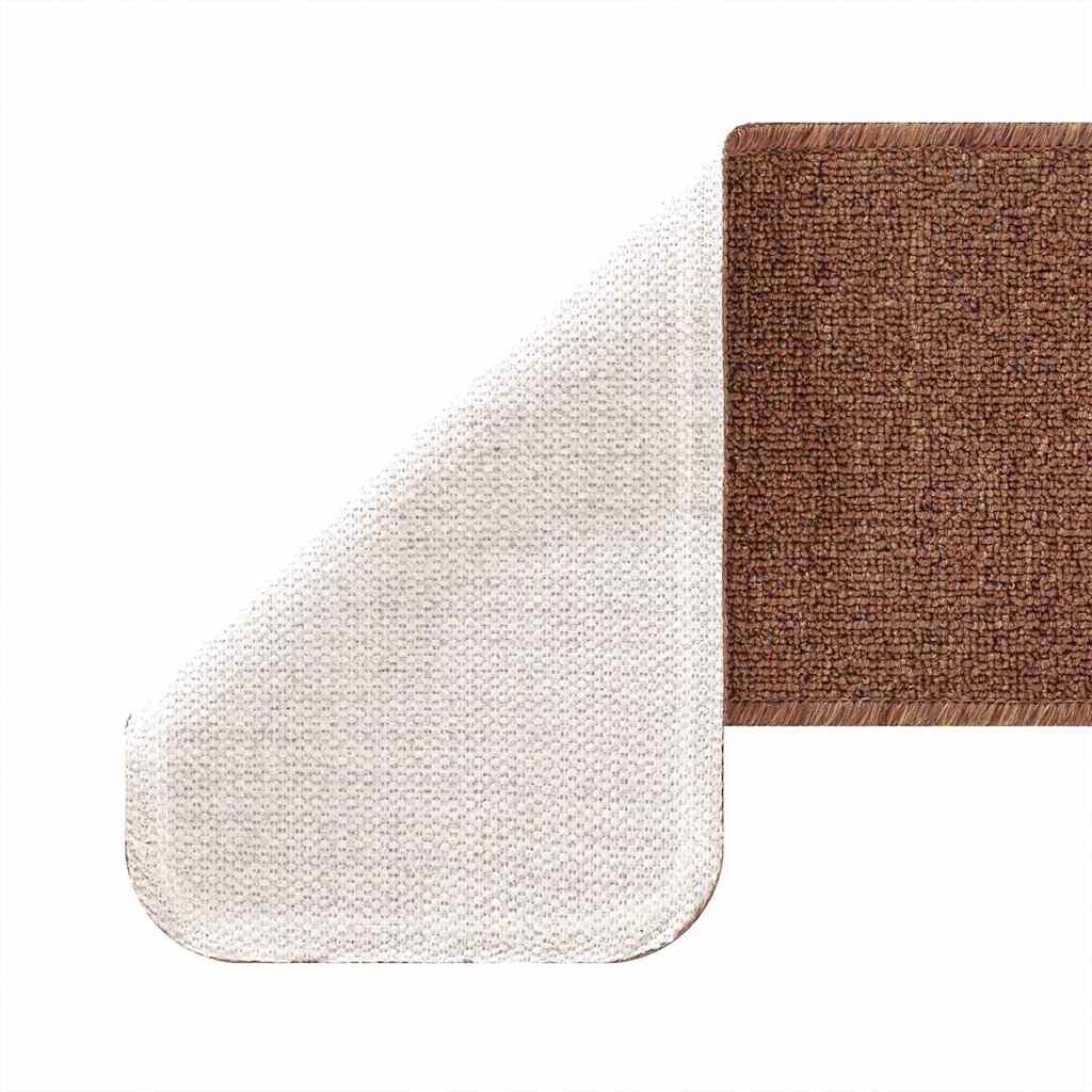 vidaXL Χαλιά Σκαλοπατιών Αντιολισθητικά 15 pcs Κίτρινο 75 x 20 cm PP