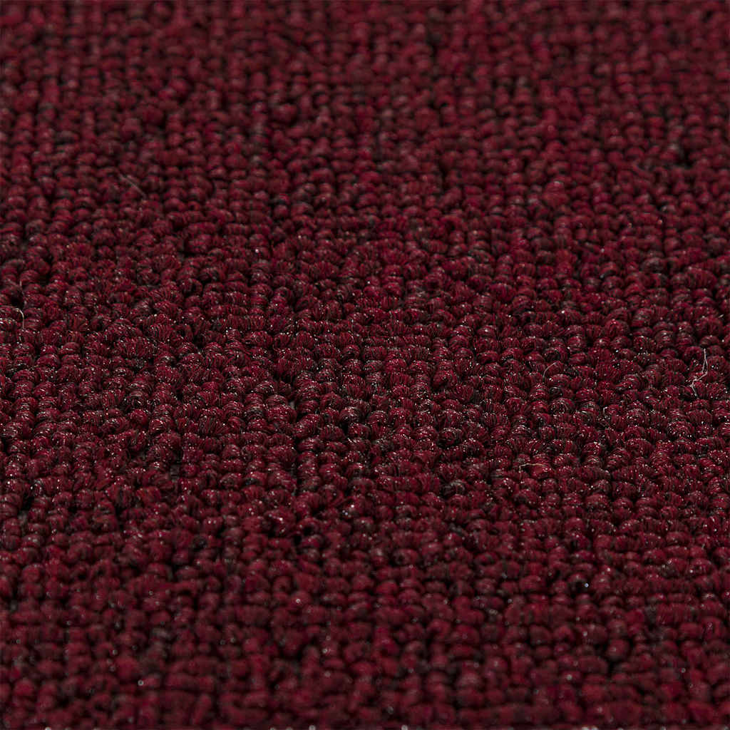 vidaXL Χαλιά Σκαλοπατιών Αντιολισθητικά 15 pcs Μπορντό 60 x 25 cm PP