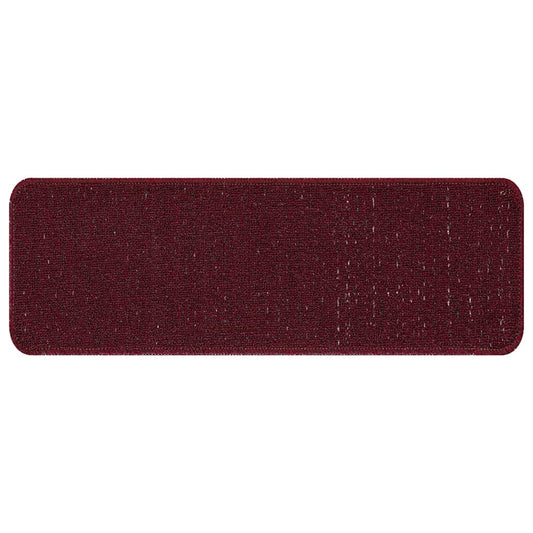 vidaXL Σκαλοπάτια 15 pcs Μπορντό 60 x 25 cm Πολυπροπυλένιο
