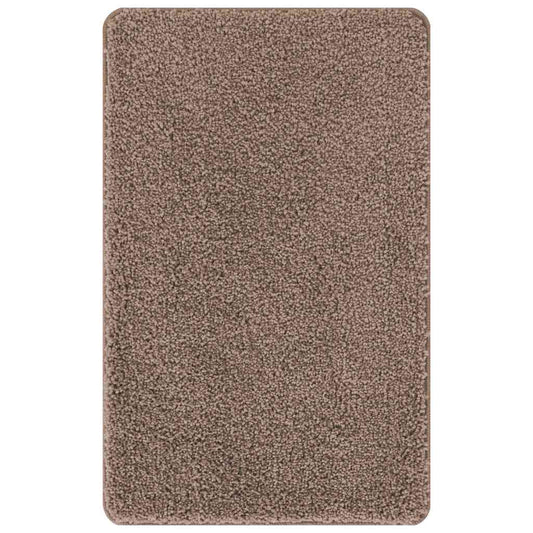 vidaXL Αντιολισθητικό μαξιλάρι μπάνιου Καφέ 60 x 90 cm PP