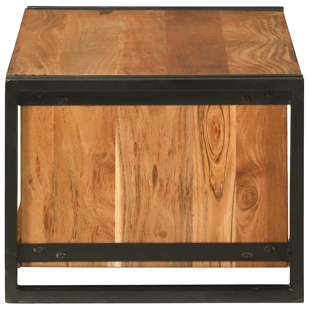 vidaXL Τραπεζάκι σαλονιού Καφέ 90 x 50 x 38 εκ Μασίφ ξύλο ακακίας