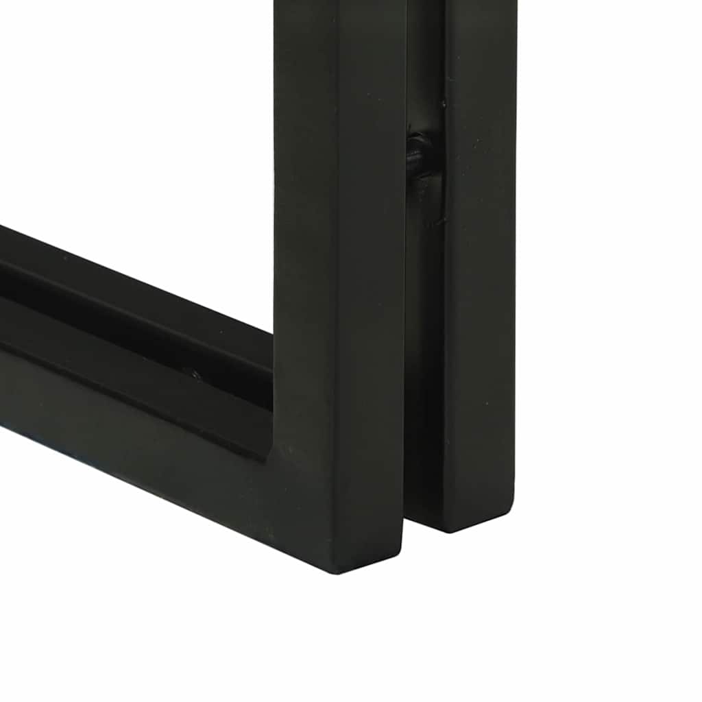 vidaXL Τραπεζάκι σαλονιού 2 pcs Καφέ Μασίφ ξύλο ακακίας