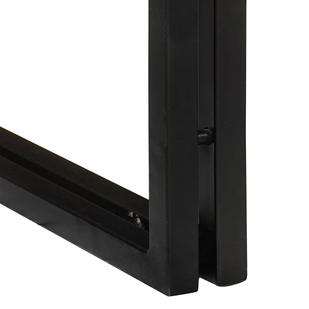 vidaXL Τραπέζι Σαλονιού με Στηρίγματα 3 pcs Μασίφ ανακυκλωμένο ξύλο