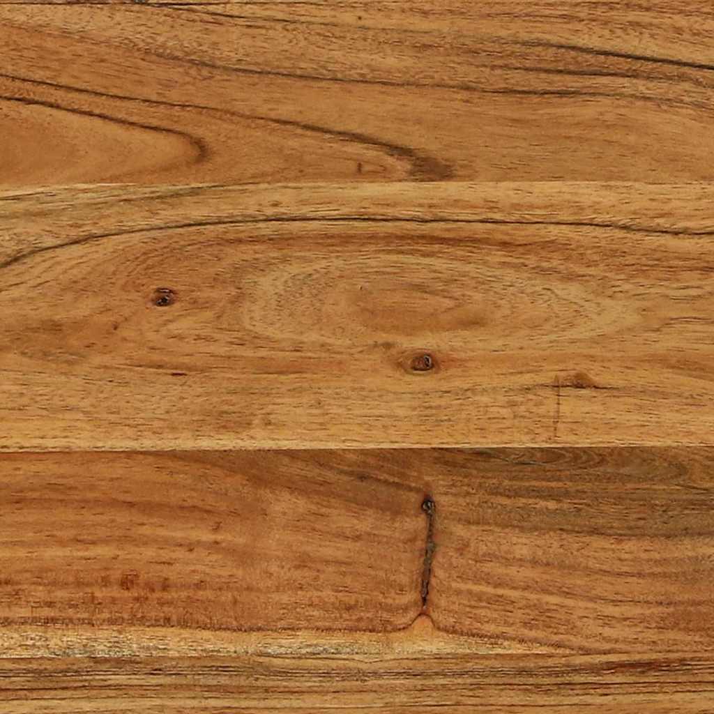 vidaXL Τραπέζι κονσόλας Καφέ 120 x 33 x 75 εκ Στερεό Ξύλο Ακακίας
