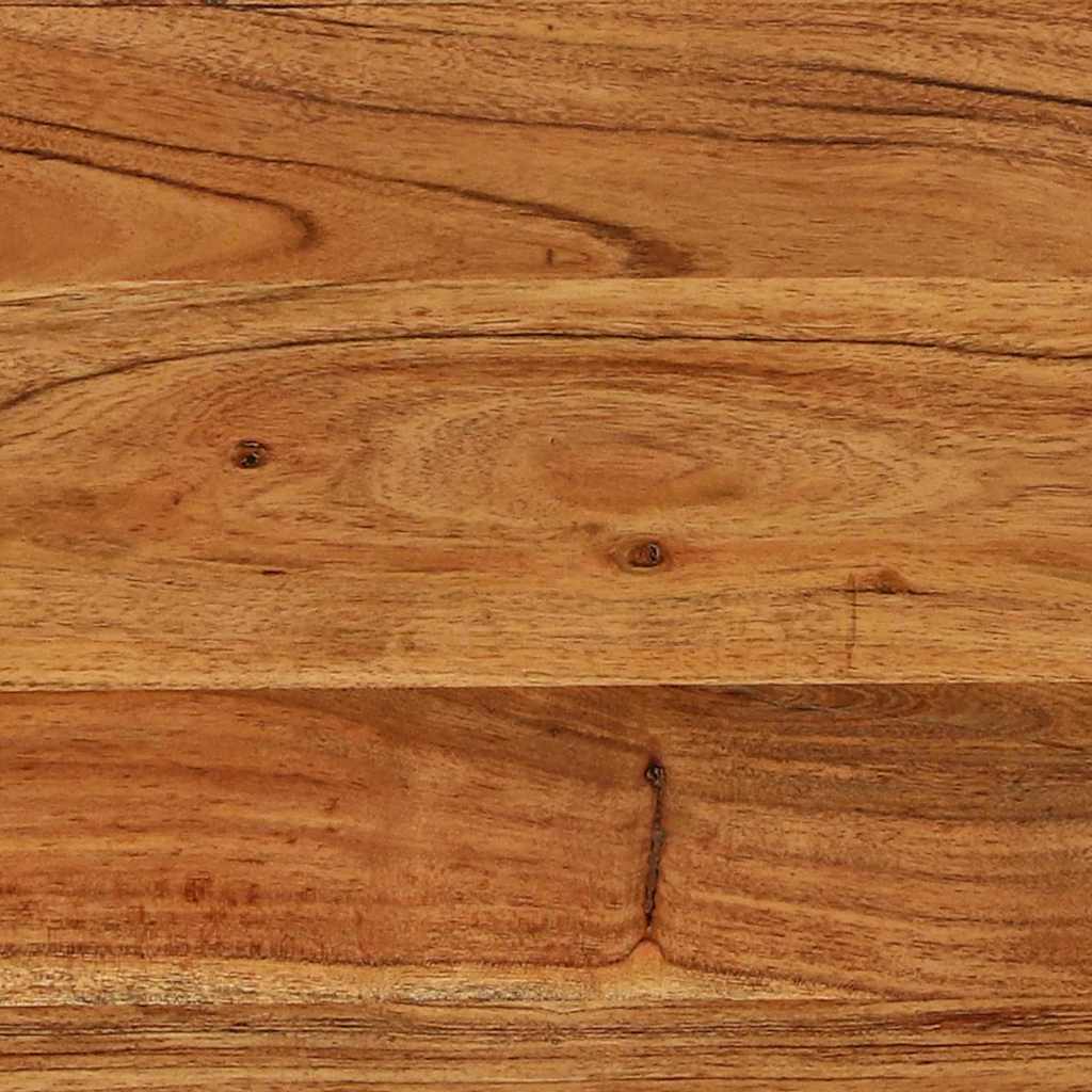 vidaXL Τραπέζι κονσόλας Καφέ 90 x 33 x 75 εκ Στερεό Ξύλο Ακακίας