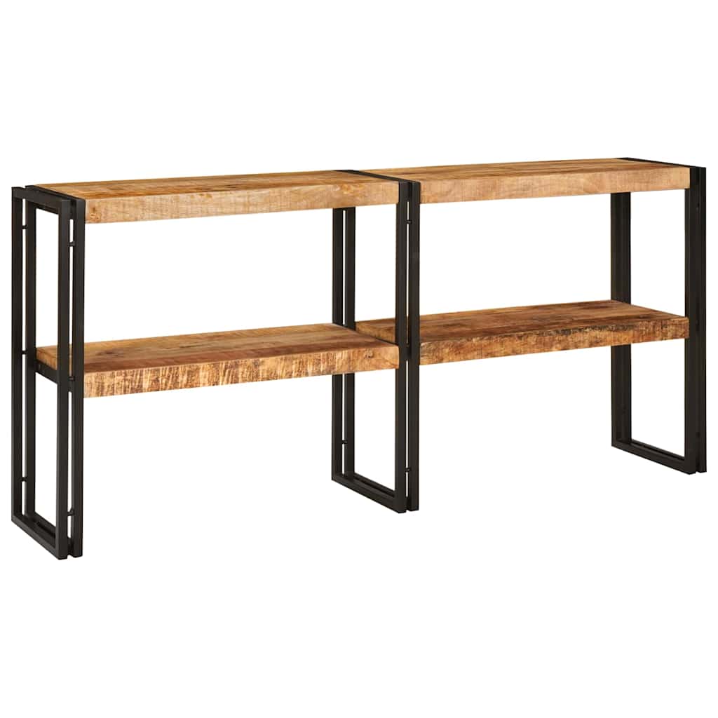 vidaXL Τραπέζι κονσόλας Καφέ 160 x 33 x 75 εκ. Στερεό ξύλο μάνγκο