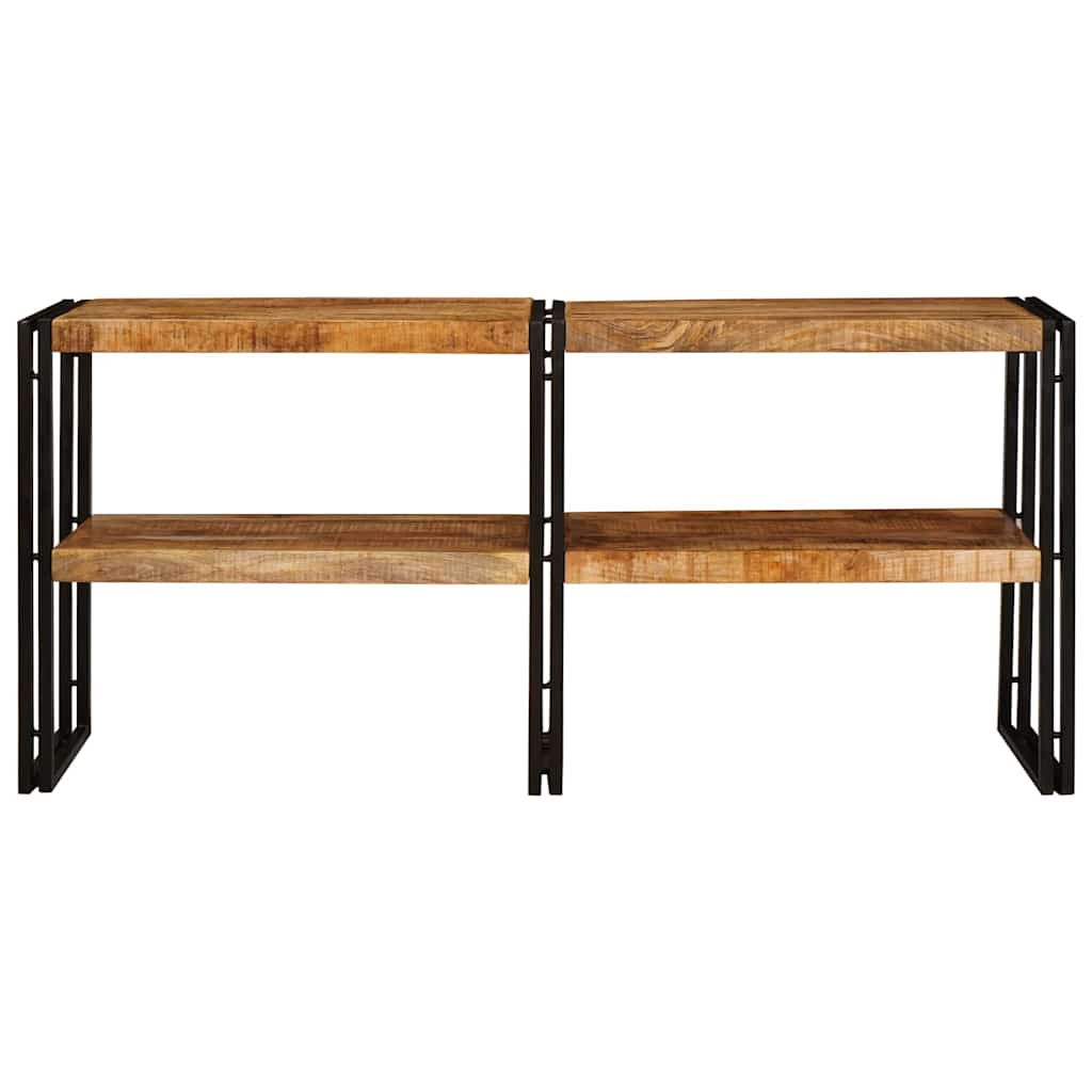 vidaXL Τραπέζι κονσόλας Καφέ 160 x 33 x 75 εκ. Στερεό ξύλο μάνγκο