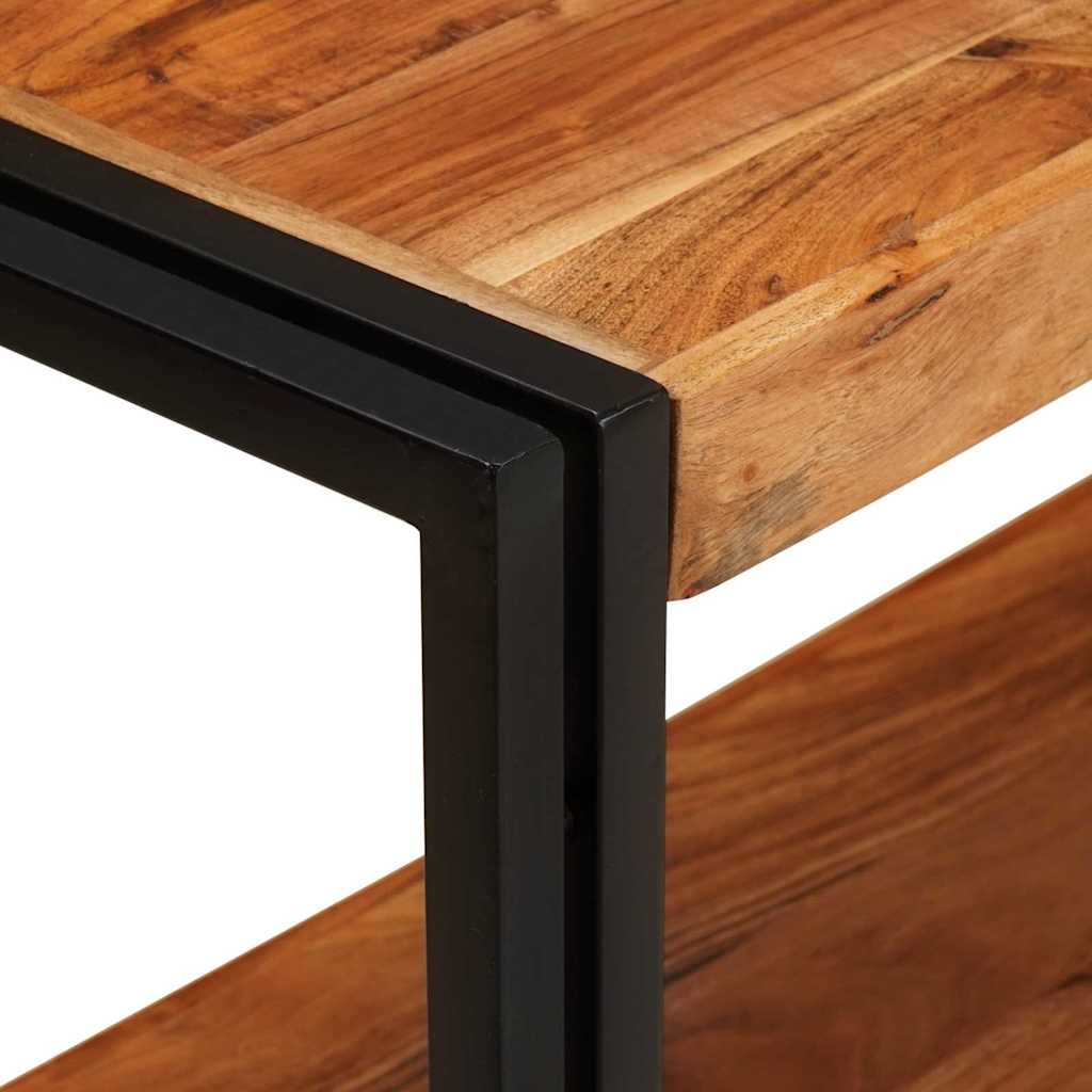 vidaXL Τραπέζι κονσόλας Καφέ 160 x 33 x 75 εκ. Στερεό Ξύλο Ακακίας