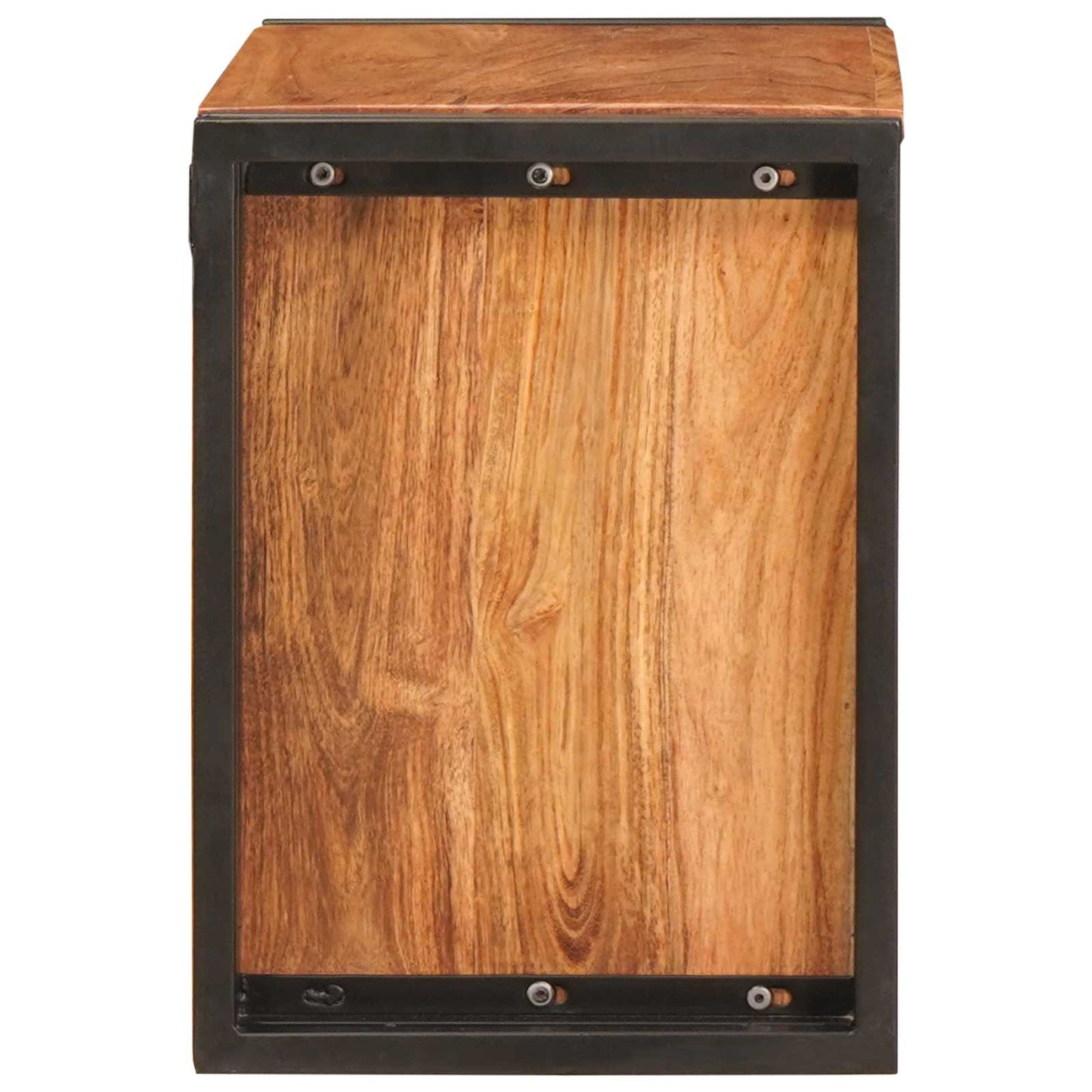 vidaXL Ράφι Κρασιού Καφέ 100 x 45 x 33 εκ Στερεό Ξύλο Ακακίας