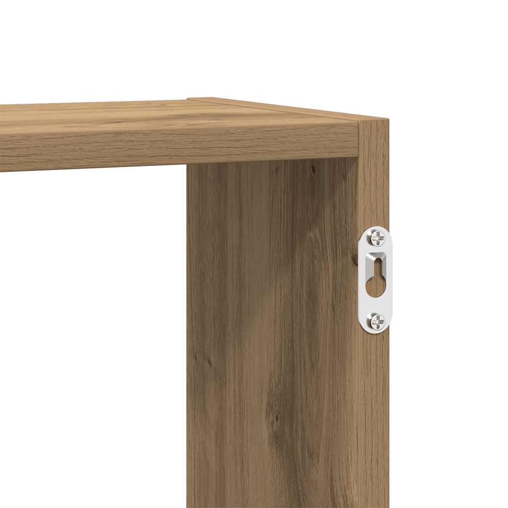 vidaXL Ράφι τοίχου με κύβους 5 διαμερισμάτων Engineered Wood