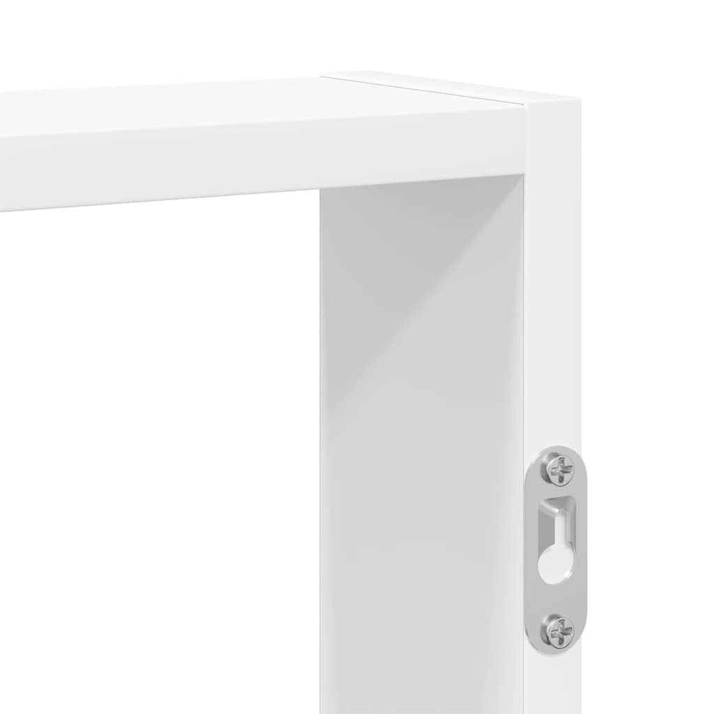 vidaXL Ράφι Τοίχου Λευκό 43x9x60 εκ. από Επεξεργασμένο Ξύλο