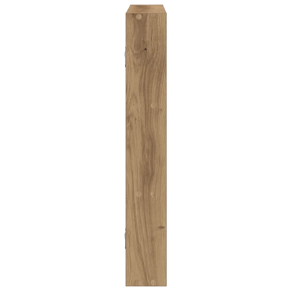 vidaXL Ράφι τοίχου Artisan Oak 43x9x60 cm Κατασκευασμένο ξύλο