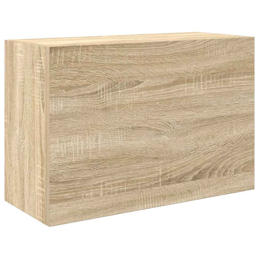 vidaXL Ντουλάπι τοίχου μπάνιου Sonoma Oak 60x25x40 cm Ξύλινη κατασκευή