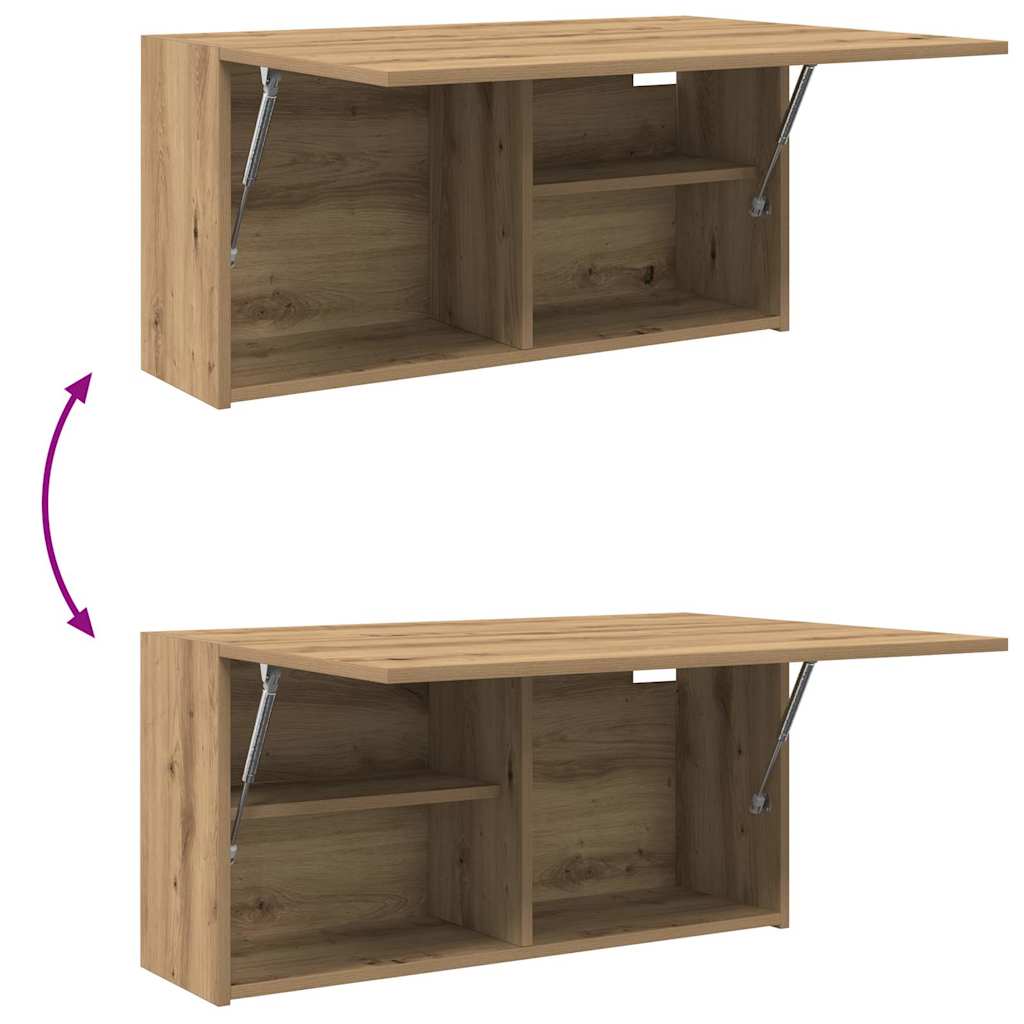 vidaXL Ντουλάπι τοίχου μπάνιου Artisan Oak Κατασκευασμένο ξύλο