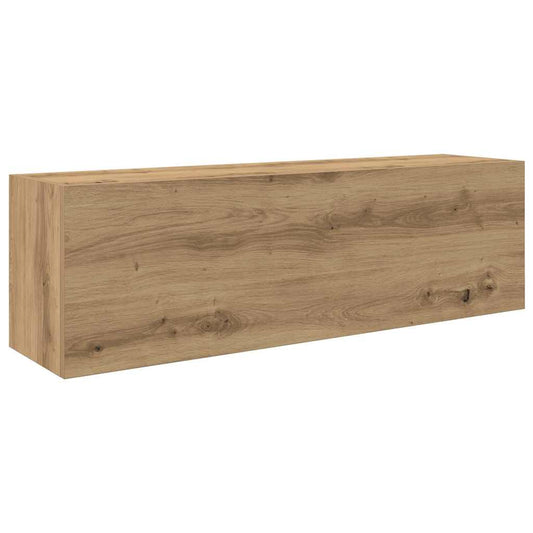 vidaXL Ντουλάπι τοίχου μπάνιου Artisan Oak 100x25x30 cm