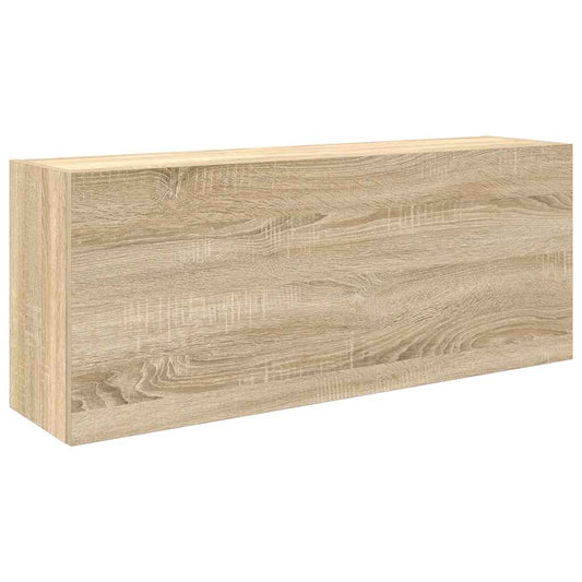 vidaXL Ντουλάπι τοίχου μπάνιου Sonoma Oak 100x25x40 cm