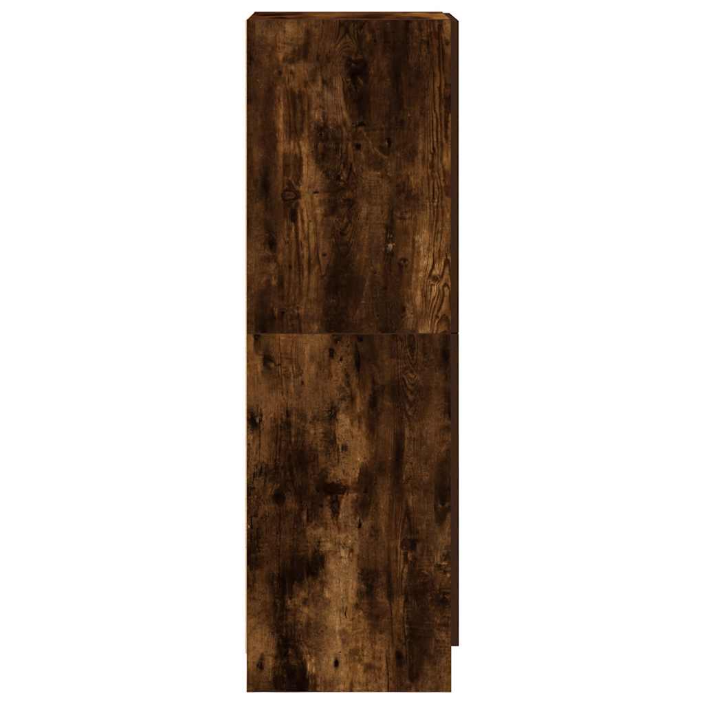 vidaXL Ντουλάπι Κουζίνας Καπνιστή Δρυς 38x41,5x131,5 εκ. Επεξεργ. Ξύλο