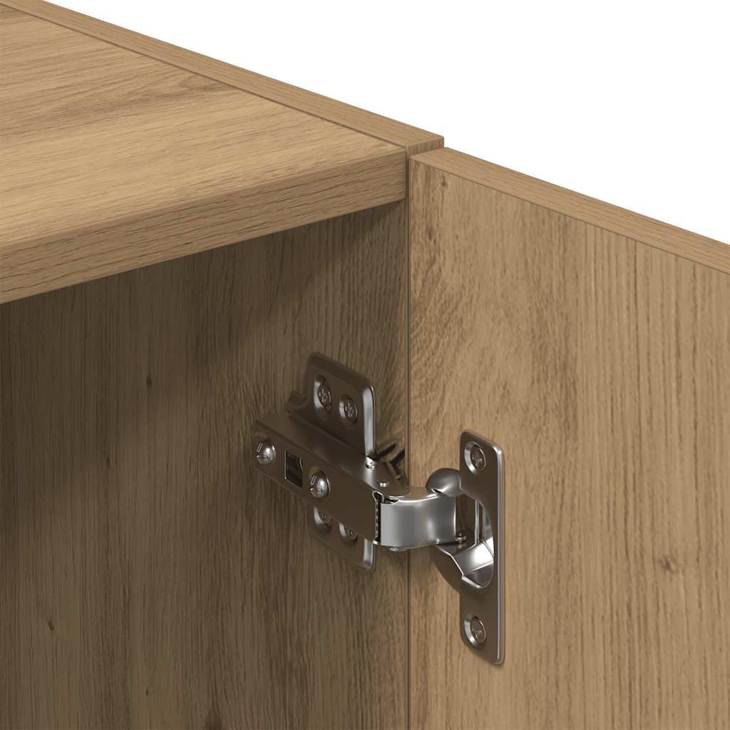 vidaXL Ντουλάπι Κουζίνας Αρτισιανή Δρυς 38x41,5x131,5 εκ. Επεξεργ.Ξύλο