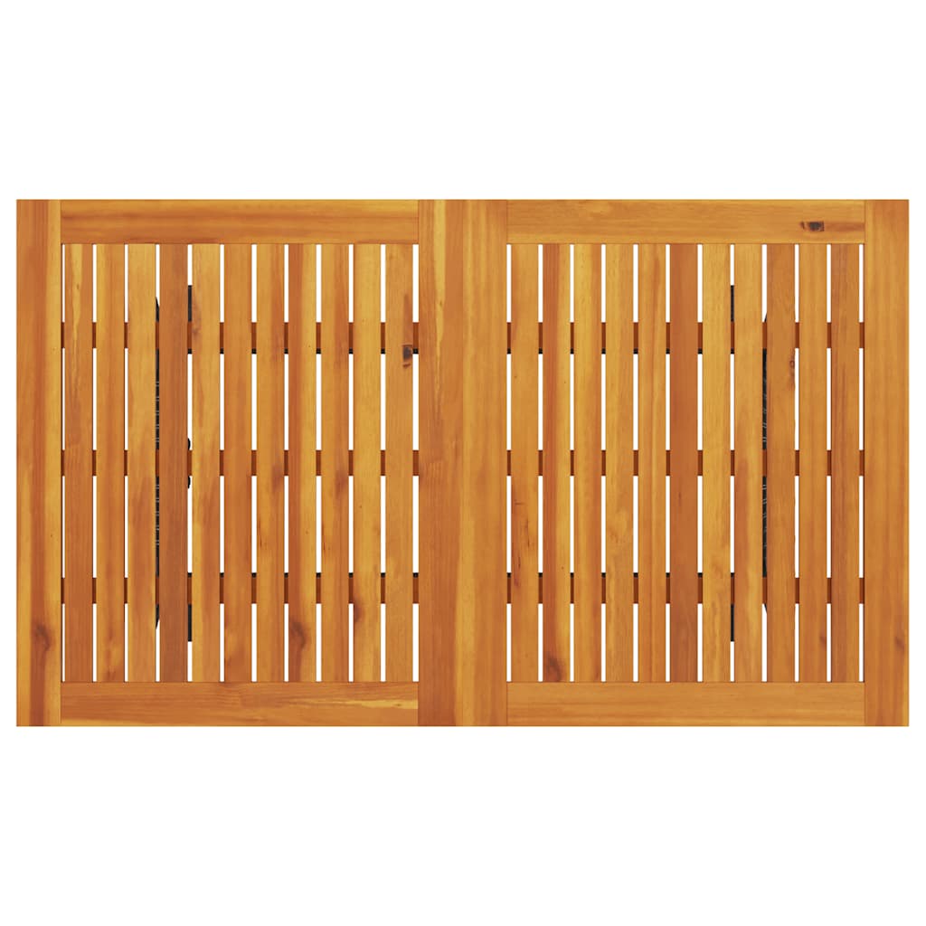 vidaXL Καναπές Κήπου Τριθέσιος με Τραπέζι/Μαξιλάρια Συνθετικό Ρατάν