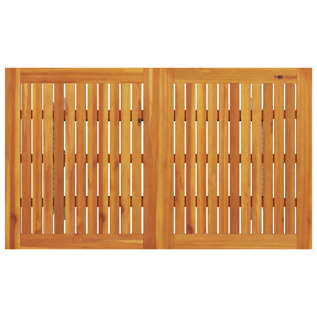 vidaXL Καναπές Κήπου Τριθέσιος Μπεζ Συνθ. Ρατάν με Τραπέζι/Μαξιλάρια