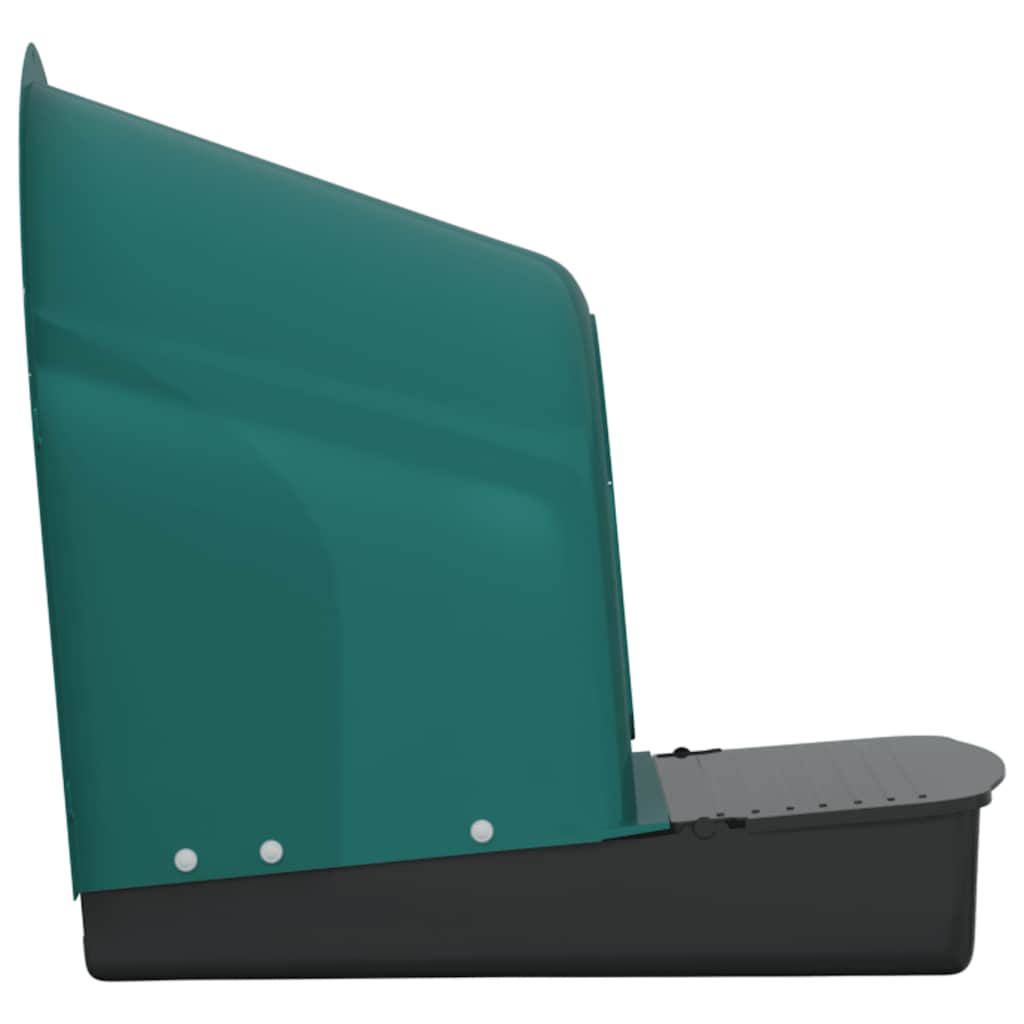 vidaXL Κουτιά Φωλιάς Κοτόπουλων 4 τεμ. Επιτοίχια Σκούρο Πράσινο Πλαστικό