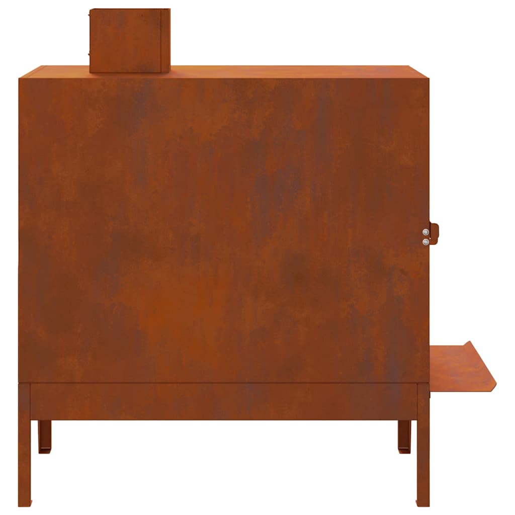 vidaXL Σόμπα Κάμπινγκ 35x50x60 cm Χάλυβας Ο Κορτέν
