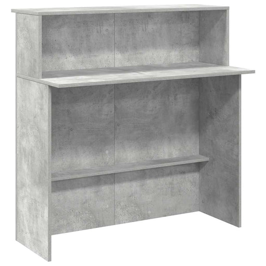 vidaXL Γραφείο υποδοχής 100x50x103,5 εκ. Επεξεργασμένο Ξύλο