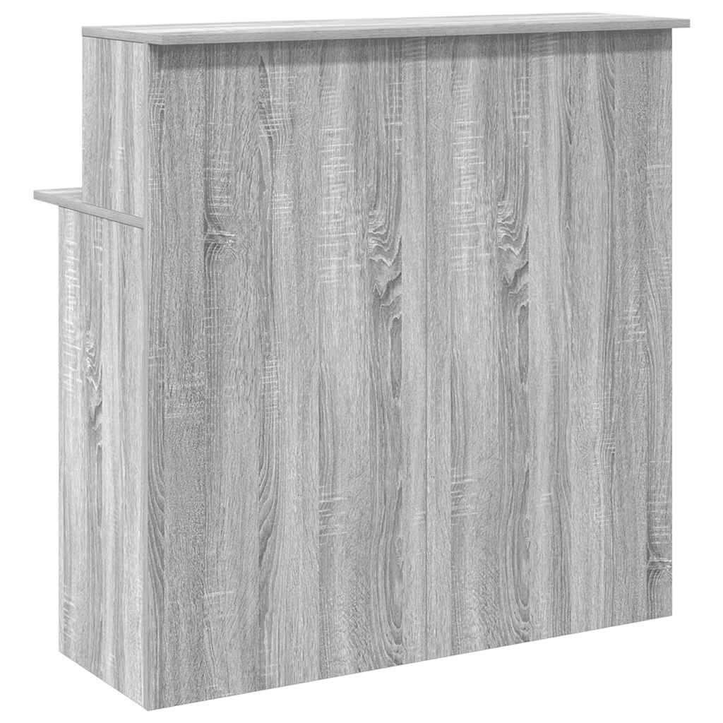 vidaXL Γραφείο υποδοχής 100x50x103,5 εκ. Επεξεργασμένο Ξύλο