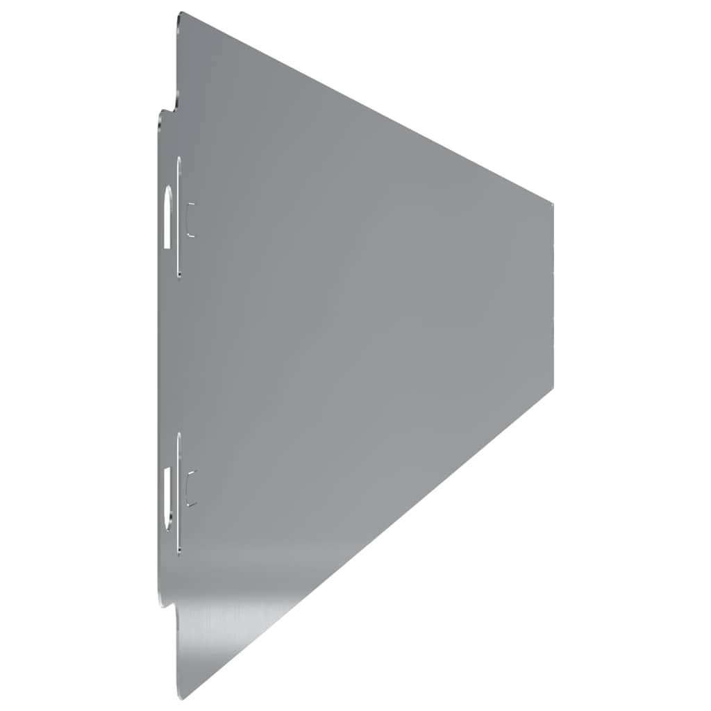 vidaXL Περιφράξεις γκαζόν 50 τεμάχια 10x103 cm από γαλβανισμένο χάλυβα