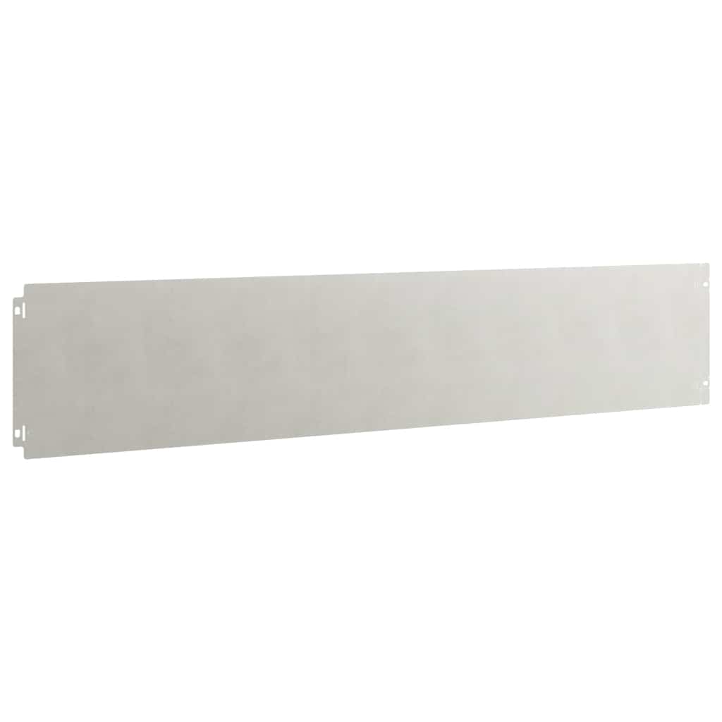 vidaXL Περίγραμμα γκαζόν 10 τμχ. 20 x 103 cm Ανοξείδωτο Ατσάλι Ασημί