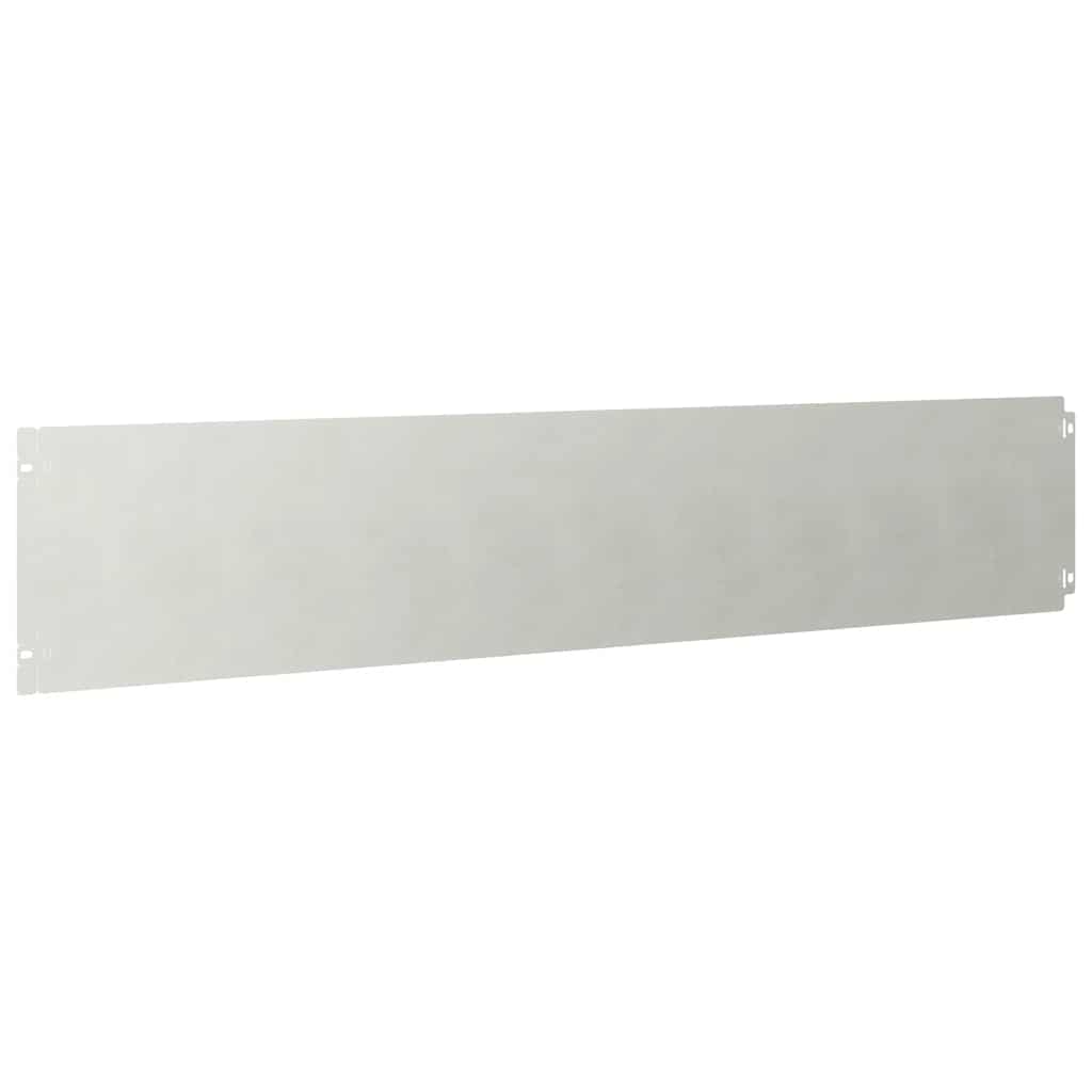 vidaXL Περίγραμμα γκαζόν 10 τμχ. 20 x 103 cm Ανοξείδωτο Ατσάλι Ασημί