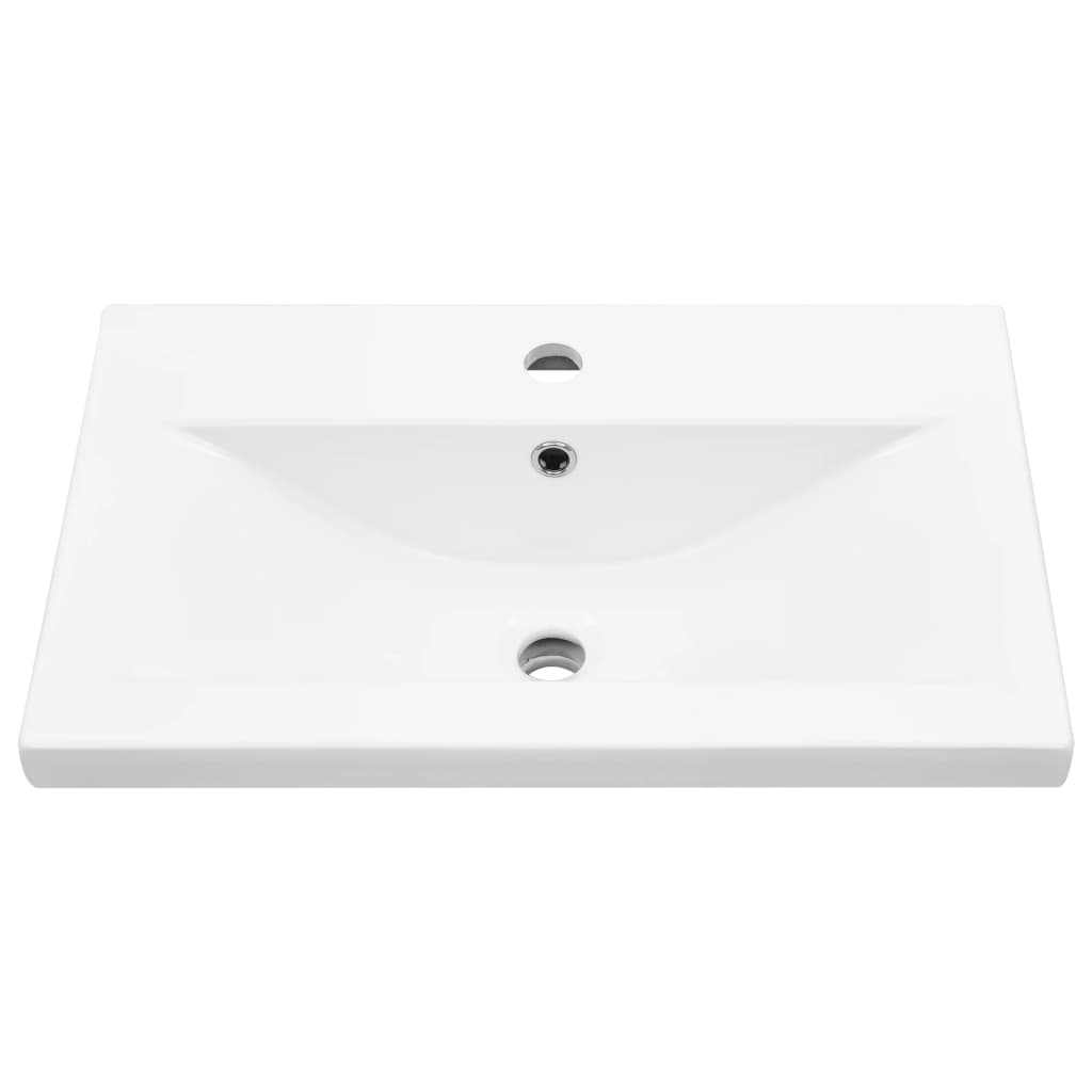 vidaXL Σετ Επίπλων Μπάνιου 4 Τεμαχίων Γκρι Σκυροδέματος από Επεξ. Ξύλο