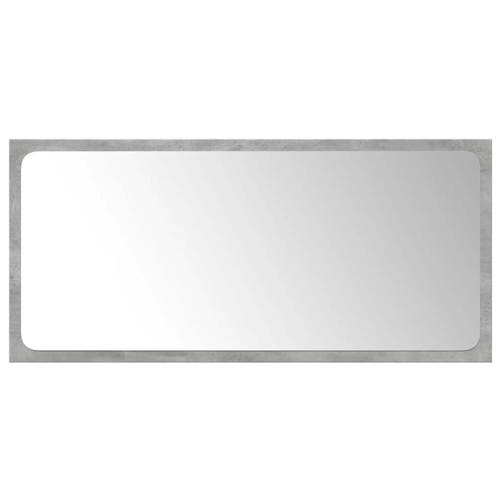 vidaXL Σετ Επίπλων Μπάνιου 3 Τεμαχίων Γκρι Σκυροδέματος από Επεξ. Ξύλο