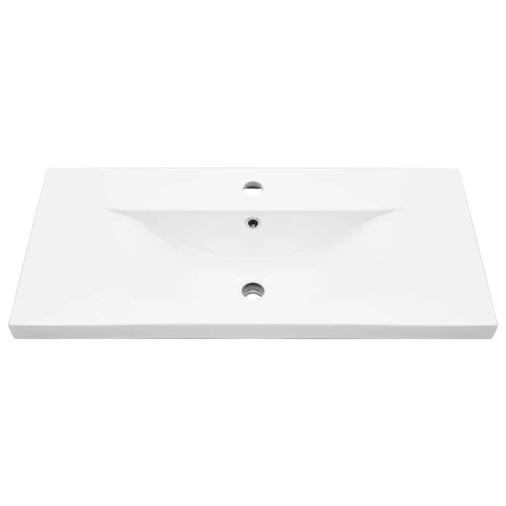 vidaXL Σετ Επίπλων Μπάνιου 3 Τεμαχίων Γκρι Σκυροδέματος από Επεξ. Ξύλο