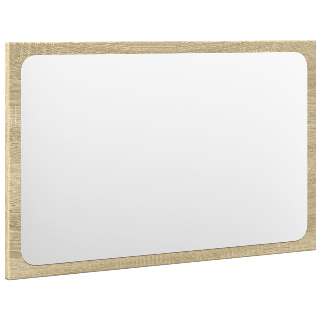 vidaXL Σετ Επίπλων Μπάνιου 4 Τεμαχίων Sonoma Δρυς Επεξεργασμένο Ξύλο