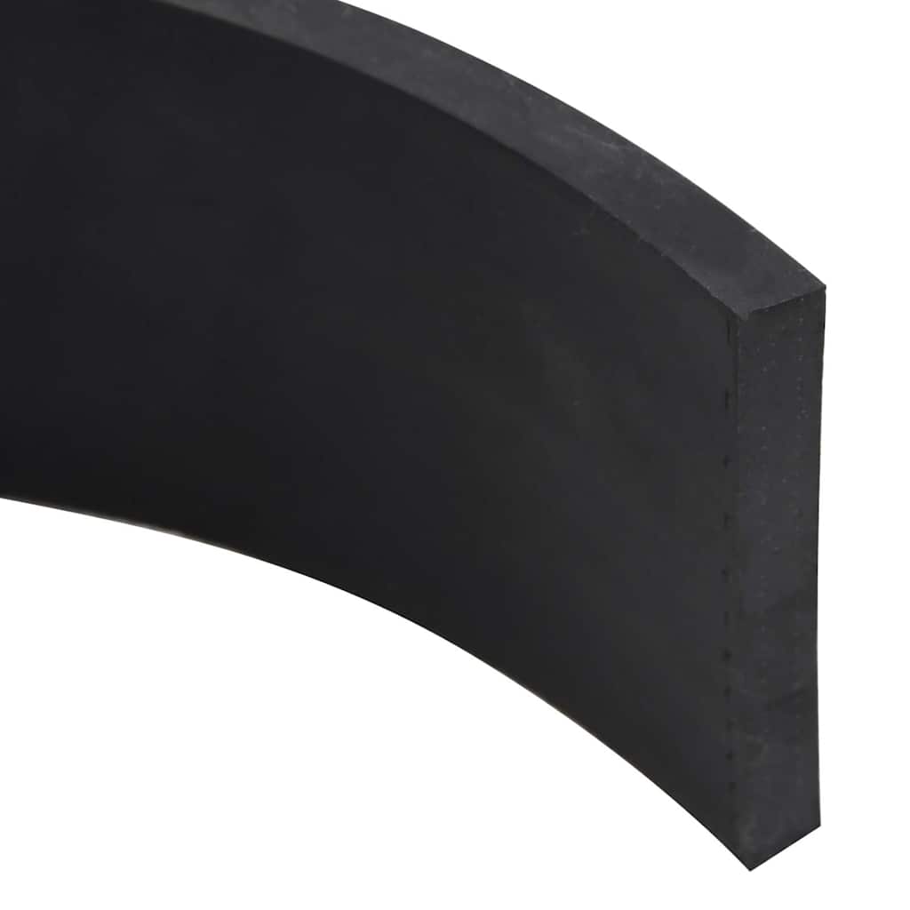 vidaXL Ελαστική Άκρη για Εκχιονιστικό Μαύρο 150x10x1 εκ.