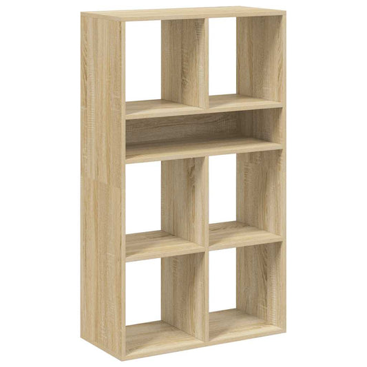 vidaXL Βιβλιοθήκη Χρώμα Sonoma Δρυς 66x31x112 εκ. Επεξεργασμένο Ξύλο