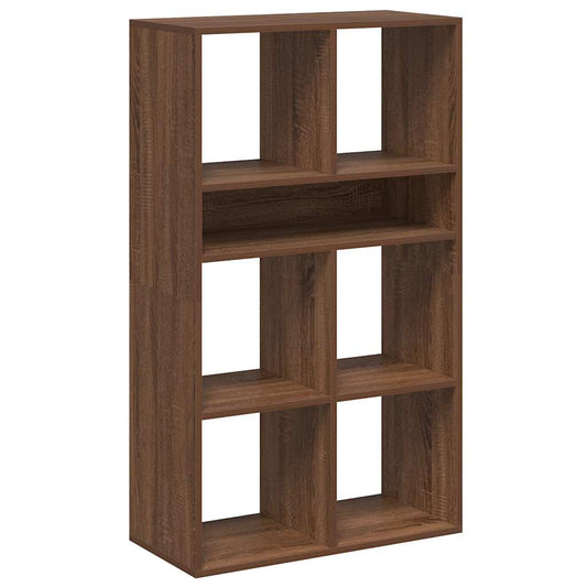 vidaXL Βιβλιοθήκη Καφέ Δρυς 66x31x112 εκ. από Επεξεργασμένο Ξύλο