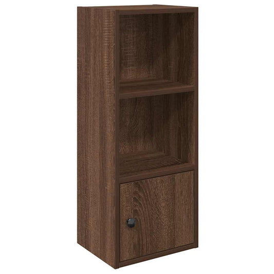 vidaXL Βιβλιοθήκη Καφέ Δρυς 31x24x77 εκ. από Επεξεργασμένο Ξύλο