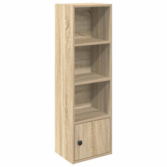 vidaXL Βιβλιοθήκη Sonoma Δρυς 31x24x102 εκ. από Επεξεργασμένο Ξύλο