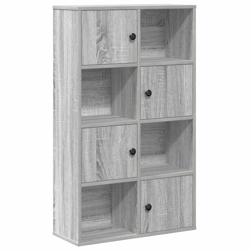 vidaXL Βιβλιοθήκη Γκρι Sonoma 60x24x101,5 εκ. από Επεξεργασμένο Ξύλο